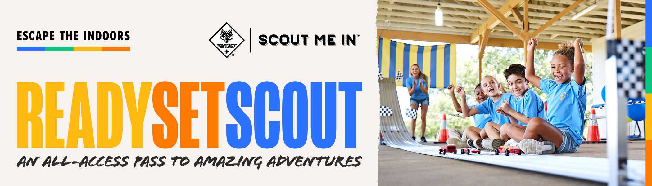 Fall Recruitment web banner - Ready Set Scout